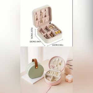 PICK  ONE 🌸Jewelry Box Portable Storage Organizer Zipper PortableTravel …